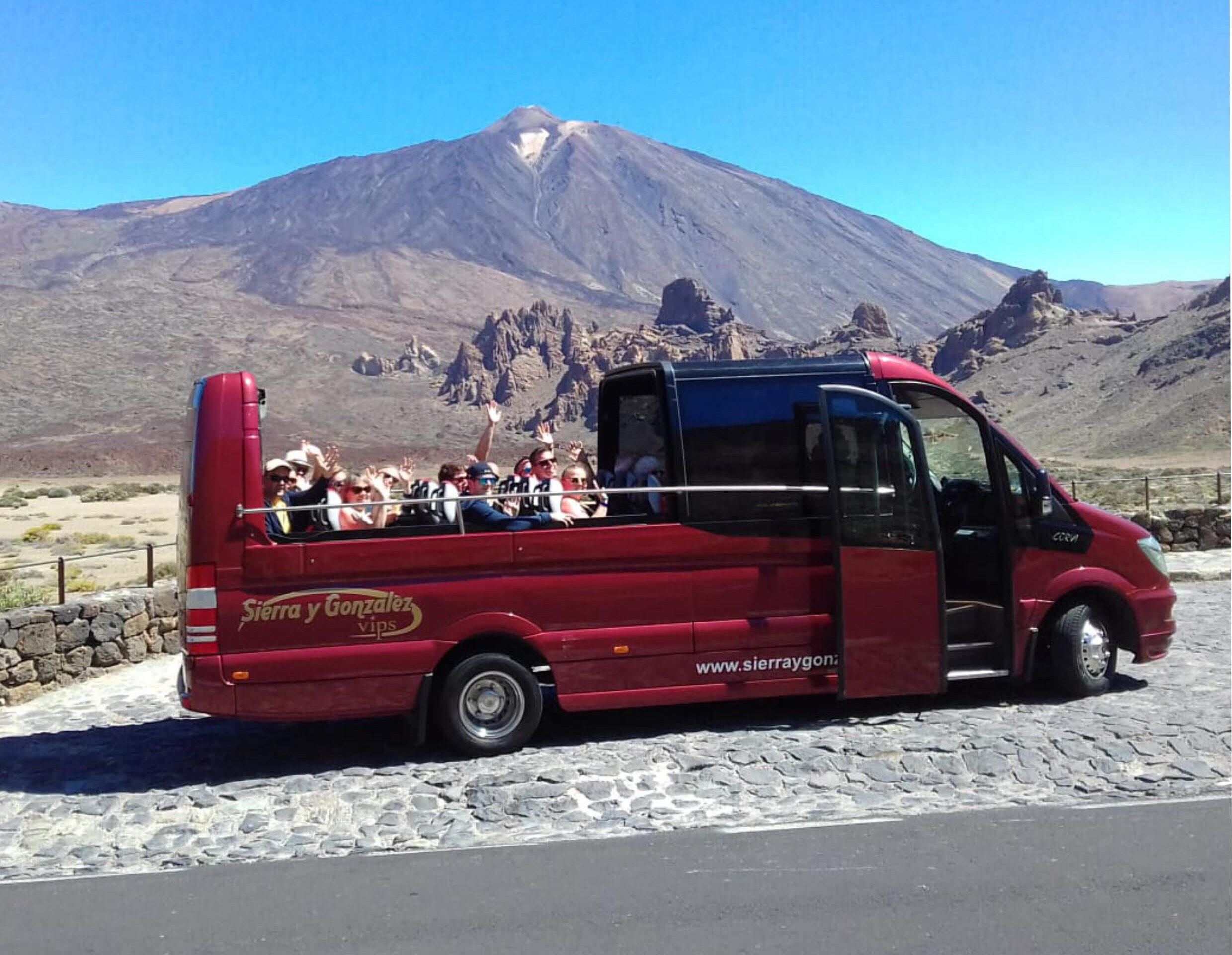 MASCA+TEIDE VIP CABRIO BUS